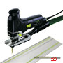 Scie sauteuse Festool PS300EQ Electronique avec rail FS/2 1400 mm et poignée de guidage + jeux de 20 lames offerts !