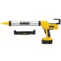 Pistolet à mastic 600ml 18V Dewalt DC547K, 2,6Ah NiMH