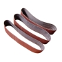 Jeu de 3 bandes abrasives larg. 25 mm, grains 80/120/240 pour Mini ponceuse à bande Kaleas