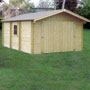 Garage Gamafor - Décor et Jardin - ép 28 mm - 3,86 x 5,50 m
