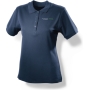 Polo bleu foncé Automotive Systems femme Festool