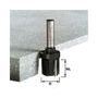 Fraise à affleurer HW avec queue de 12 mm HW D28/25 ss S12 Festool 492705
