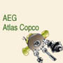 412071 Pinces pour défonceuses Aeg Atlas Copco