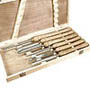 Coffret 6 gouges de tournage sur bois