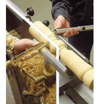 Gouge de dégrossissage aspirante