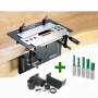Gabarit à tenon mortaise et tourillon Trend + kit aspiration + kit 5 fraises - OFFRE SPECIALE !
